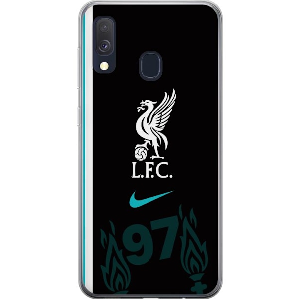 Samsung Galaxy A40 Genomskinligt Skal Liverpool FC