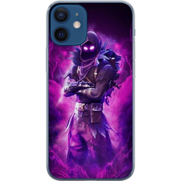 Apple iPhone 12 mini Genomskinligt Skal Fortnite Raven