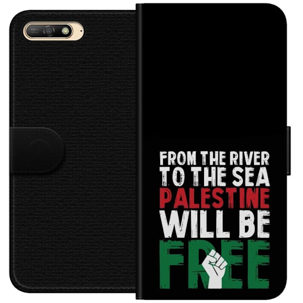 Huawei Y6 (2018) Lompakkokotelo Vapauta Palestiina