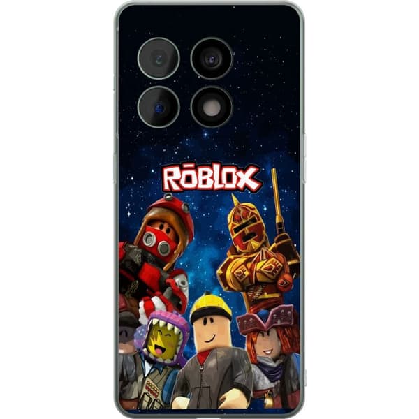 Kompatibelt Mobildeksel til OnePlus 10 Pro Roblox romfigurer spillkarakterer stjernehimmel gaming blå