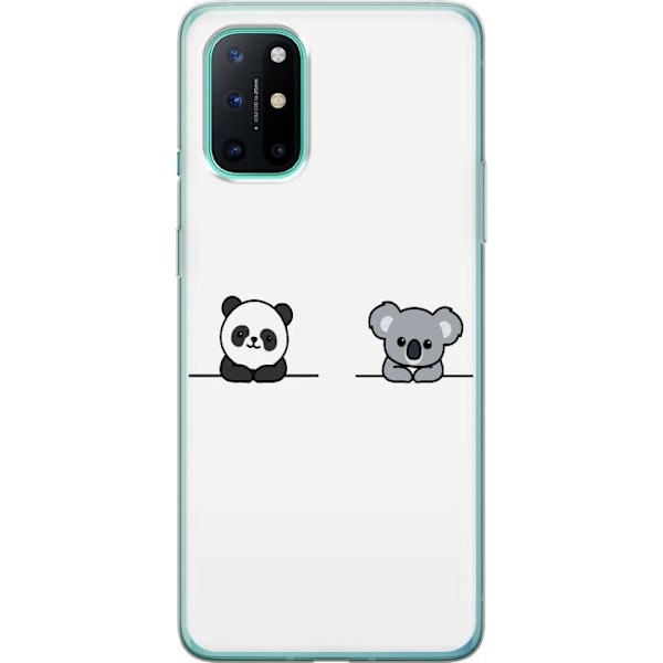 OnePlus 8T Gennemsigtig cover Panda Koala