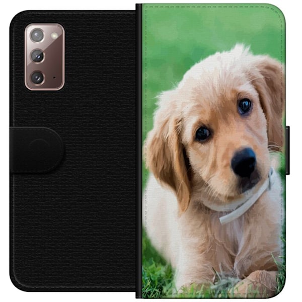 Samsung Galaxy Note20 Tegnebogsetui Hund