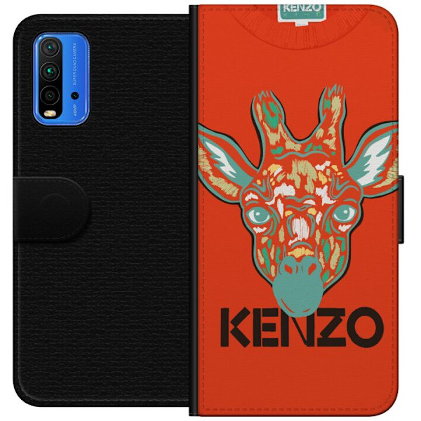 Xiaomi Redmi Note 9 4G Lompakkokotelo Kenzo