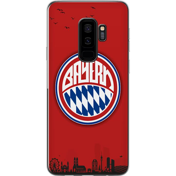 Samsung Galaxy S9+ Gennemsigtig cover FC Bayern München