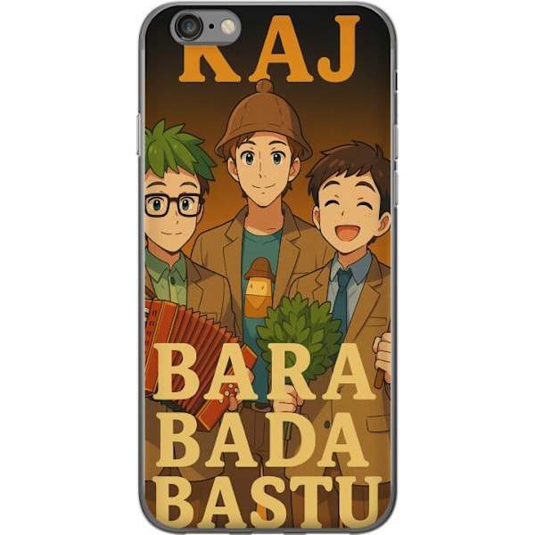 Apple iPhone 6s Gennemsigtig cover KAJ Bara kun bader i saunae