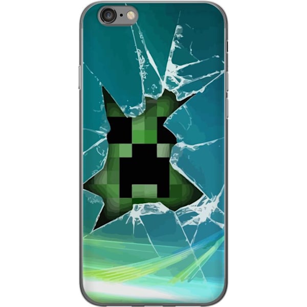 Kompatibelt Mobildeksel til Apple iPhone 6s MineCraft