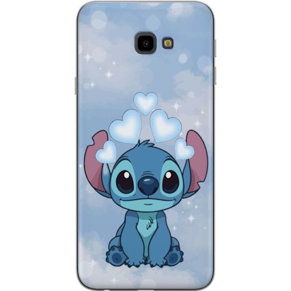 Samsung Galaxy J4+ Gjennomsiktig deksel Stitch Hoppande Gled -