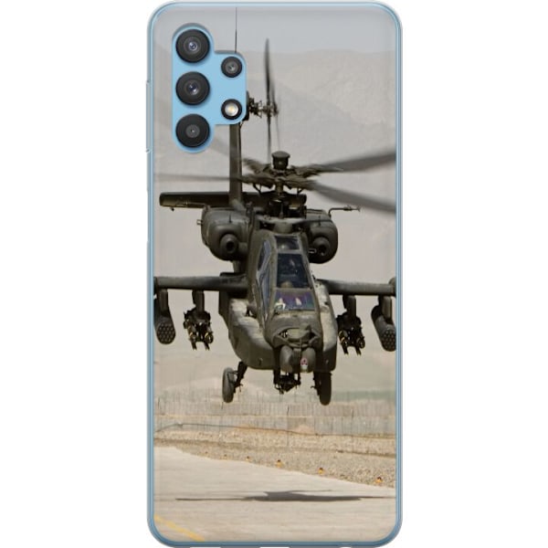 Samsung Galaxy A32 5G Skal / Mobilskal - AH-64 Apache Attack H