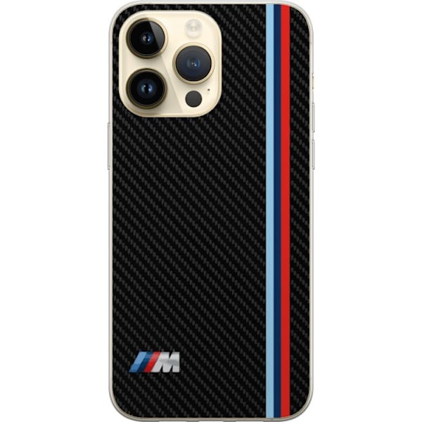 Apple iPhone 15 Pro Max Läpinäkyvä kuori BMW M