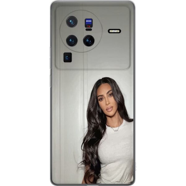 vivo X80 Pro Läpinäkyvä kuori Kim Kardashian – Iconic Sty