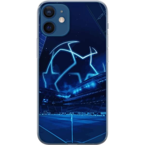 Kompatibelt Mobildeksel til Apple iPhone 12 mini Blå Fotball