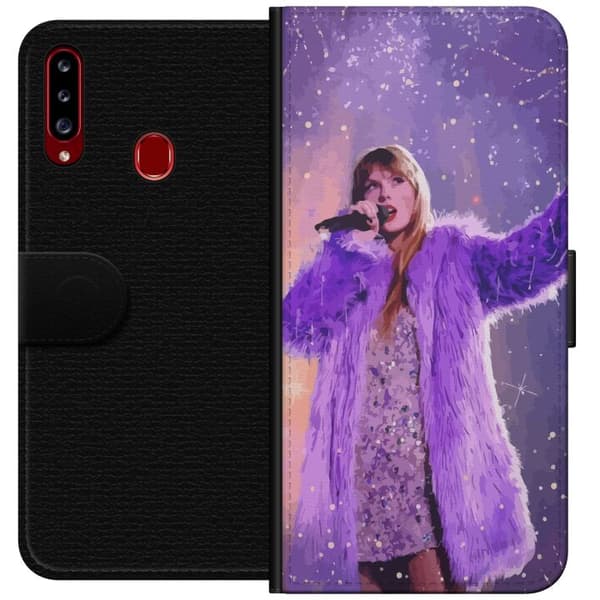 Kompatibel Tegnebogsetui til Samsung Galaxy A20s Taylor Swift