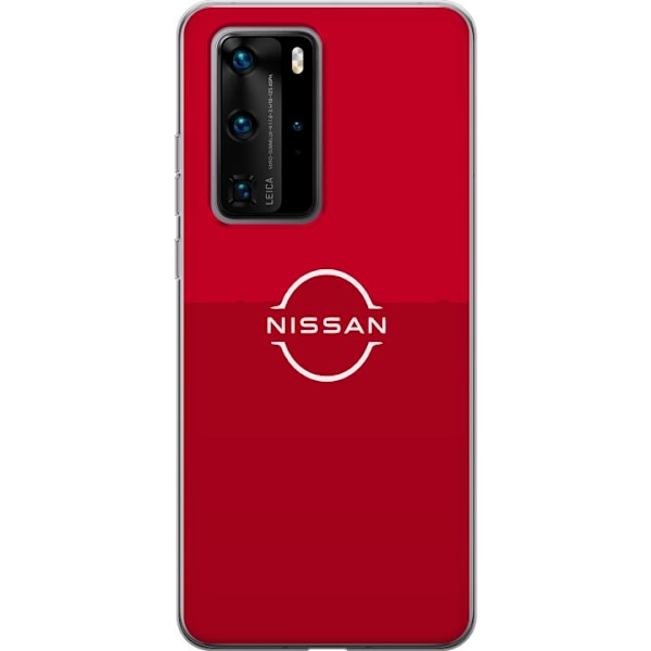 Huawei P40 Pro Läpinäkyvä kuori Nissan