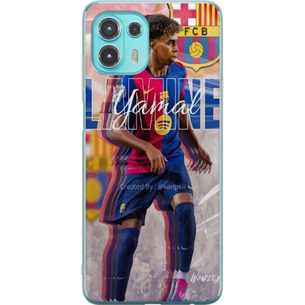 Motorola Edge 20 Lite Genomskinligt Skal Lamine Yamal FCB