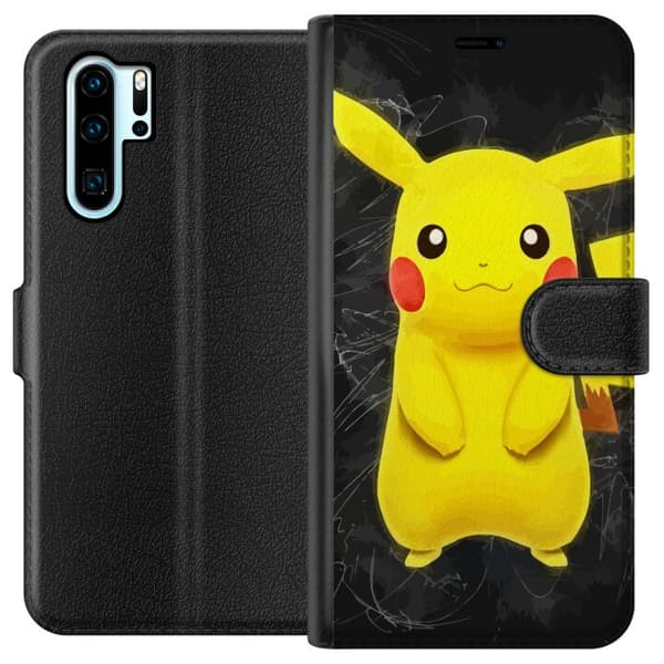 Kompatibelt Lommeboketui til Huawei P30 Pro Pokemon