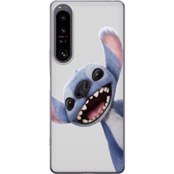 Sony Xperia 1 IV Gjennomsiktig deksel Stitch i Fart - Kawaii D