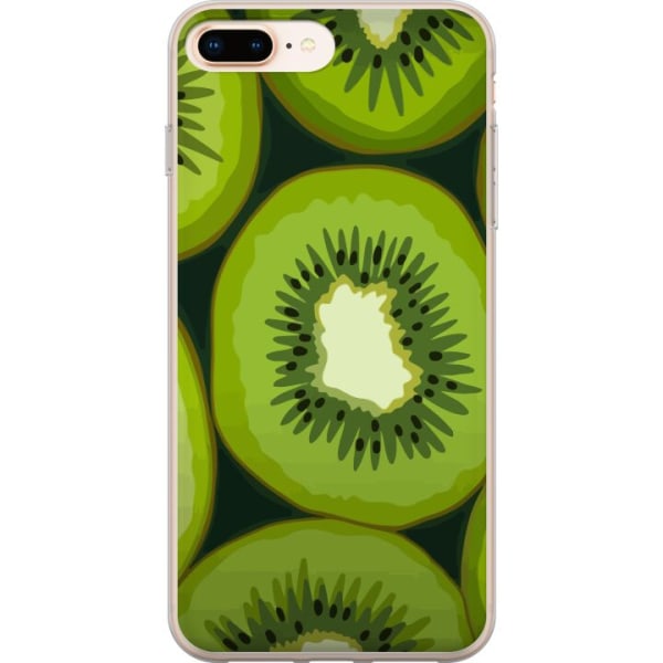 Apple iPhone 7 Plus Läpinäkyvä kuori Kiwi