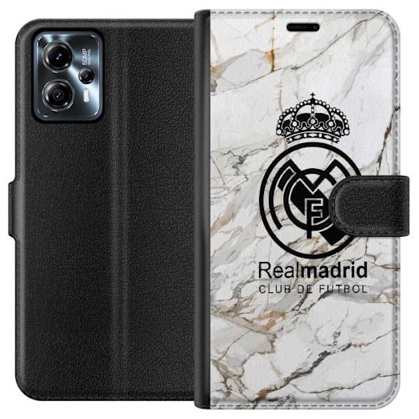 Motorola Moto G13 Lompakkokotelo Real Madrid