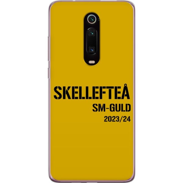 Xiaomi Mi 9T Pro  Gennemsigtig cover Skellefteå SM GULD