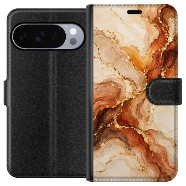 Kompatibel Tegnebogsetui til Google Pixel 11 Pro Høstagat beige