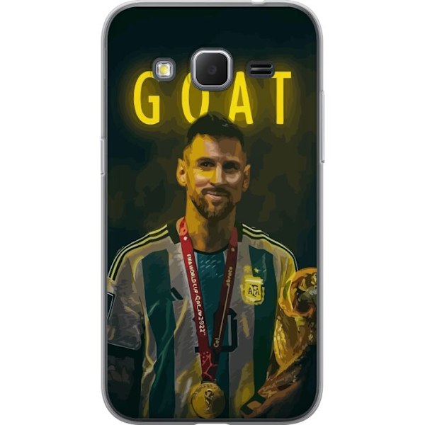 Samsung Galaxy Core Prime Läpinäkyvä kuori Vuohi Messi