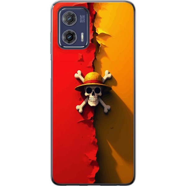 Motorola Moto G73 Läpinäkyvä kuori Kallo