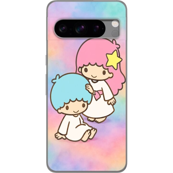 Google Pixel 8 Pro Genomskinligt Skal Kawaii Sanrio Kiki Lola Little Twin Stars