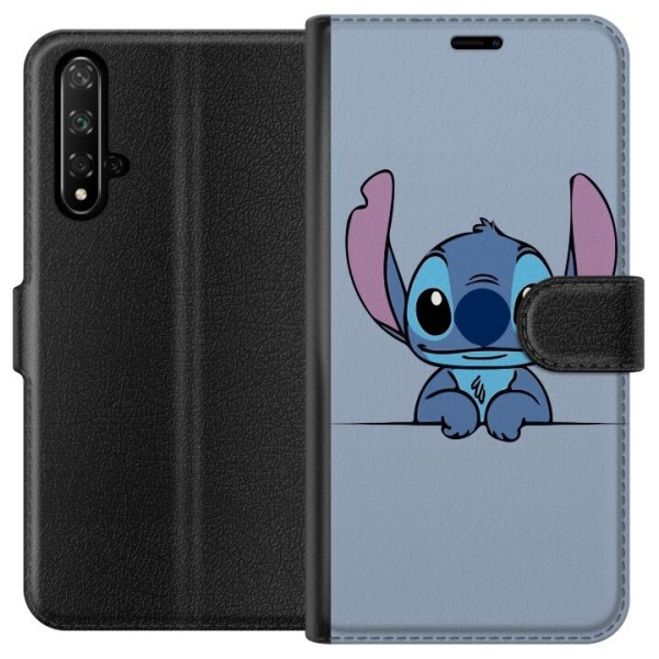 Honor 20 Lommeboketui Lilo & Stitch