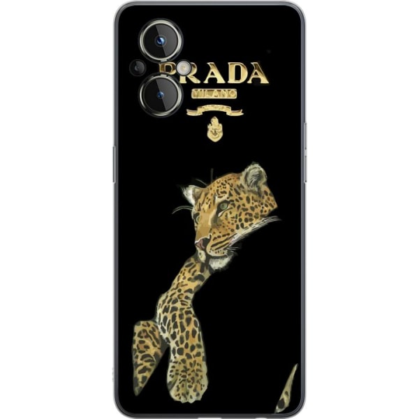 OnePlus Nord N20 5G Gennemsigtig cover Prada Leopard