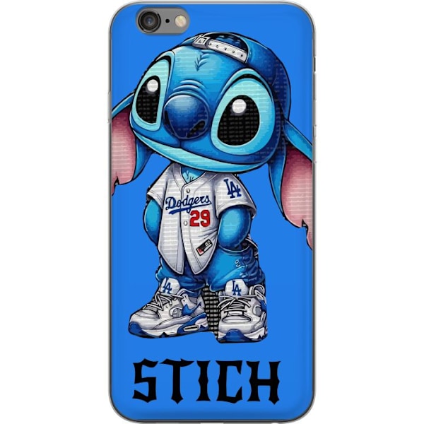 Apple iPhone 6s Plus Genomskinligt Skal Stitch