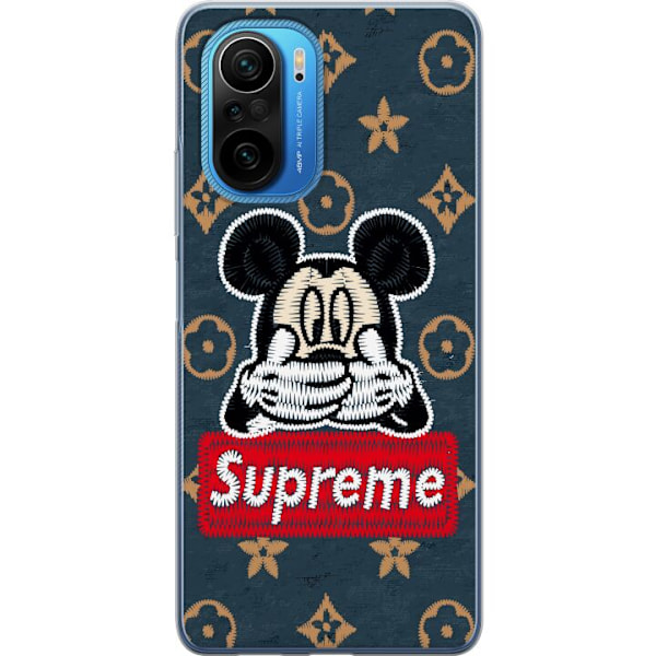 Xiaomi Poco F3 Gennemsigtig cover OOPS mickey