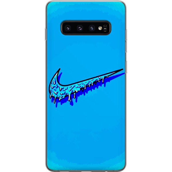 Samsung Galaxy S10 Läpinäkyvä kuori Nike