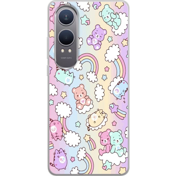 OnePlus Nord CE4 Lite Gjennomsiktig deksel Kawaii