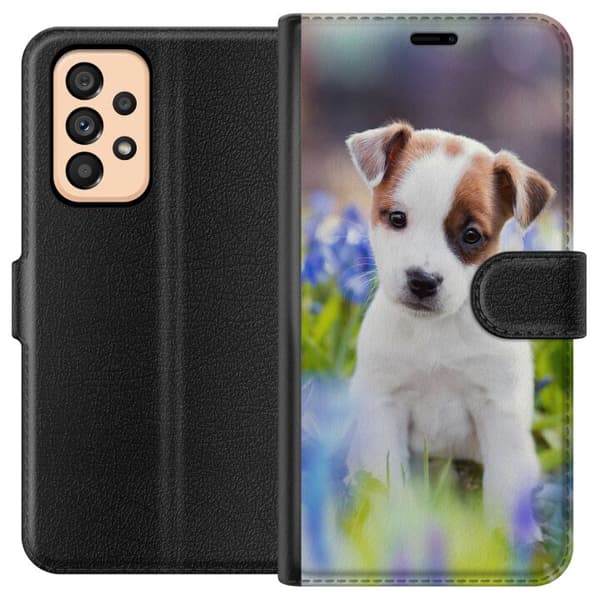 Kompatibelt Lommeboketui til Samsung Galaxy A53 5G Hund