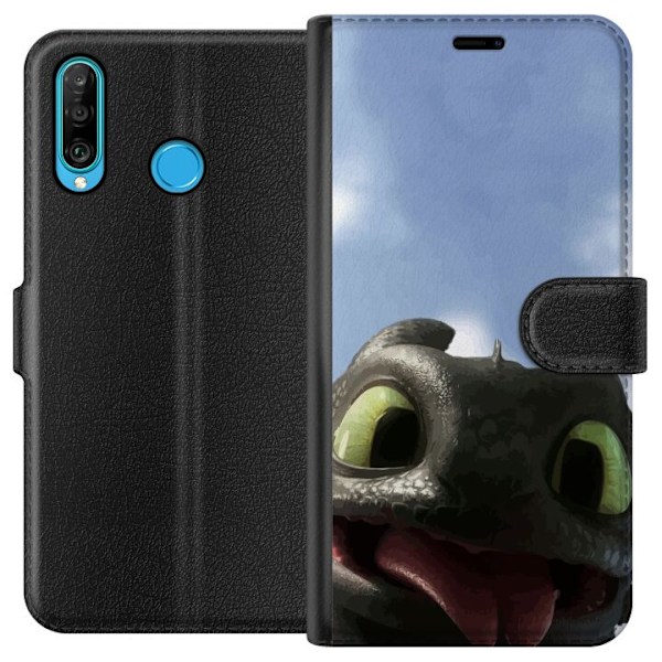 Huawei P30 lite Tegnebogsetui Hvordan træner du din drage