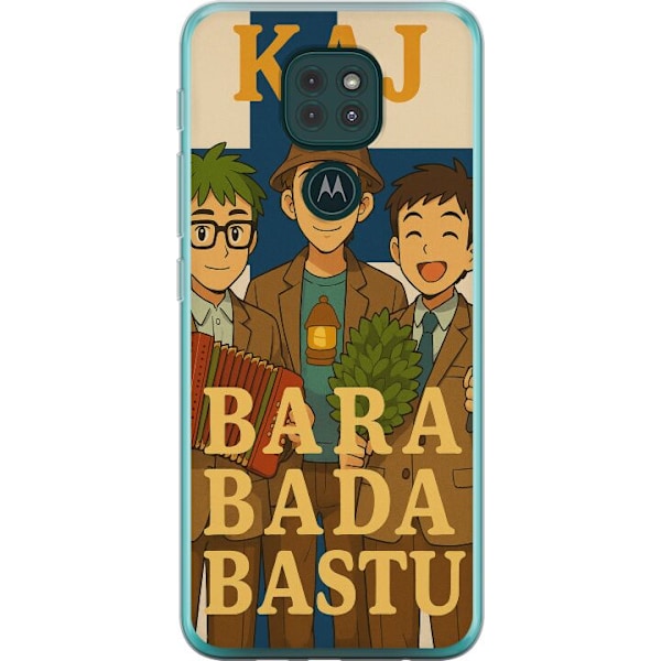Motorola Moto G9 Play Läpinäkyvä kuori Vain ota sauna KAJ
