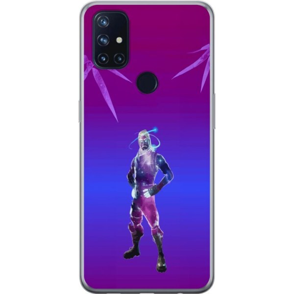 OnePlus Nord N10 5G Genomskinligt Skal Fortnite - Galaxy