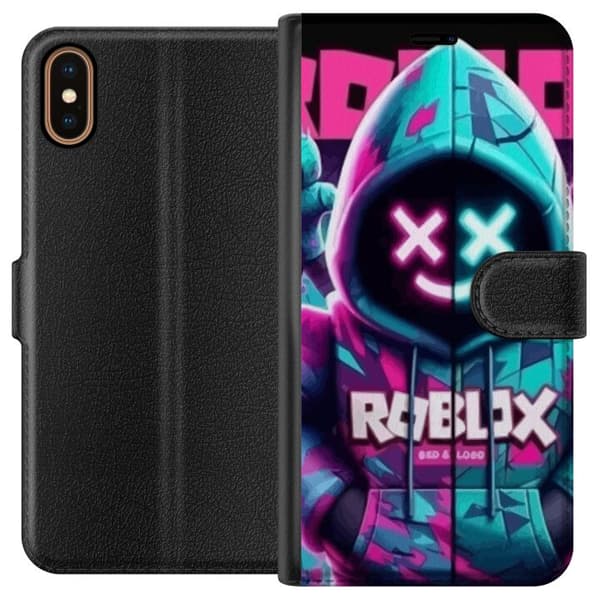 Kompatibelt Plånboksfodral till Apple iPhone X Roblox | Marshmello