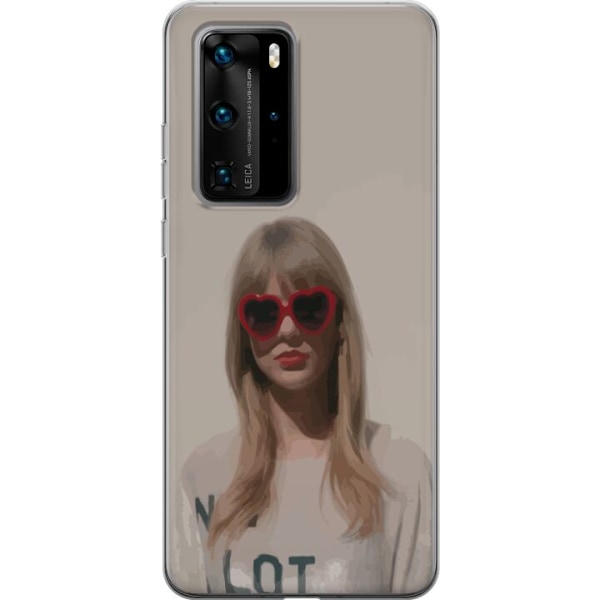 Huawei P40 Pro Genomskinligt Skal Taylor Swift