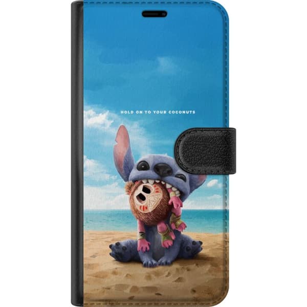 Kompatibelt Plånboksfodral till Apple iPhone 12 Stitch | Kokosnöt