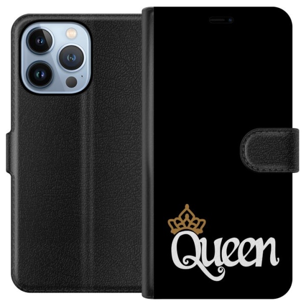 Apple iPhone 13 Pro Lompakkokotelo Kuningatar