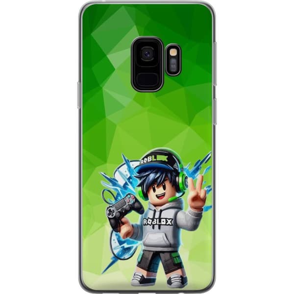 Kompatibelt Mobildeksel til Samsung Galaxy S9 Spelande avatarfigur grønn