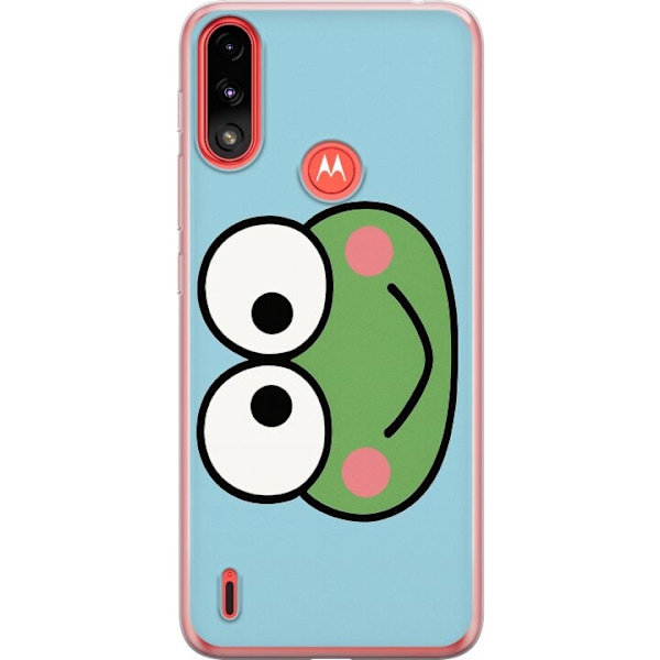 Motorola Moto E7 Power Gjennomsiktig deksel Keroppi Smile