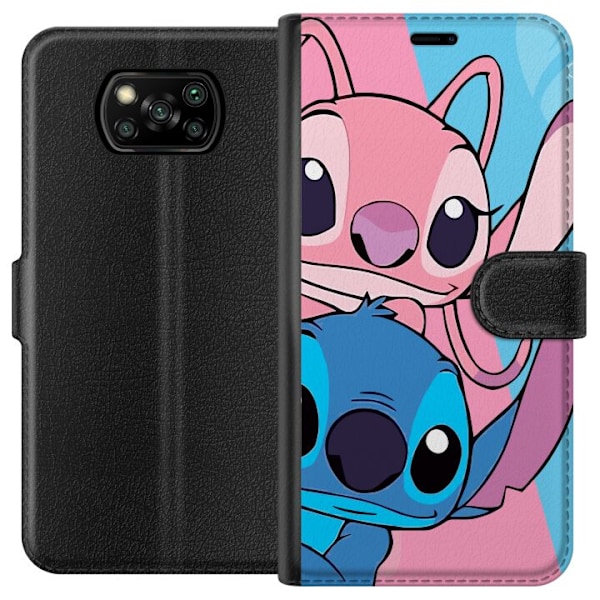 Xiaomi Poco X3 NFC Lommeboketui Stitch & Angel