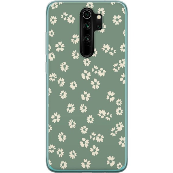 Xiaomi Redmi Note 8 Pro  Genomskinligt Skal Blomsterdröm – färgglatt blommönster