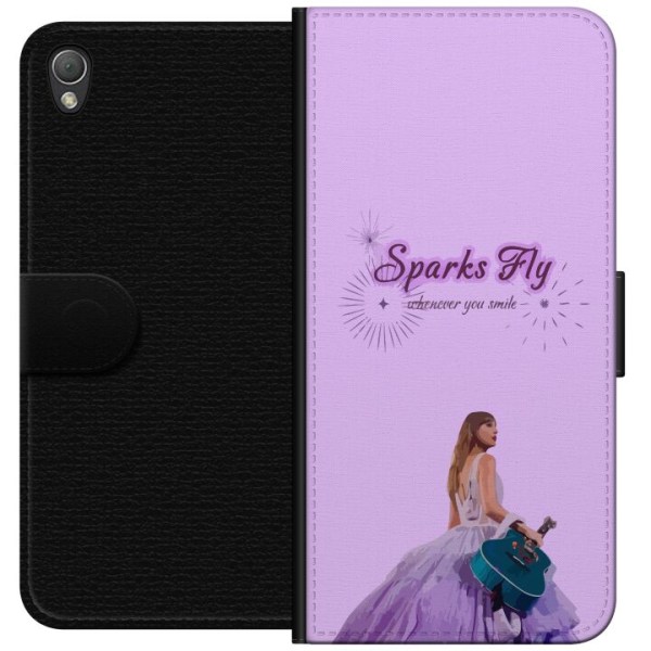 Sony Xperia Z3 Lompakkokotelo Taylor Swift - Sparks Fly