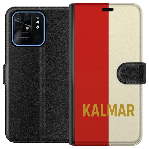 Xiaomi Redmi 10C Tegnebogsetui Kalmar - fodbold