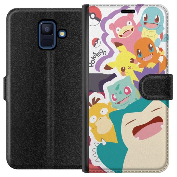 Samsung Galaxy A6 (2018) Lommeboketui Pokemon