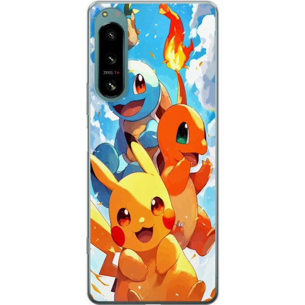 Sony Xperia 5 IV Gennemsigtig cover Pocket Creatures - inspire