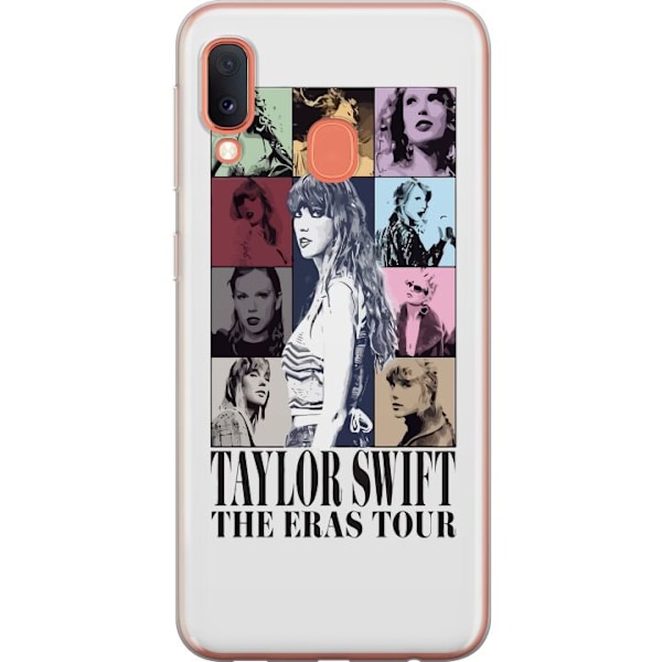 Samsung Galaxy A20e Genomskinligt Skal Taylor Swift